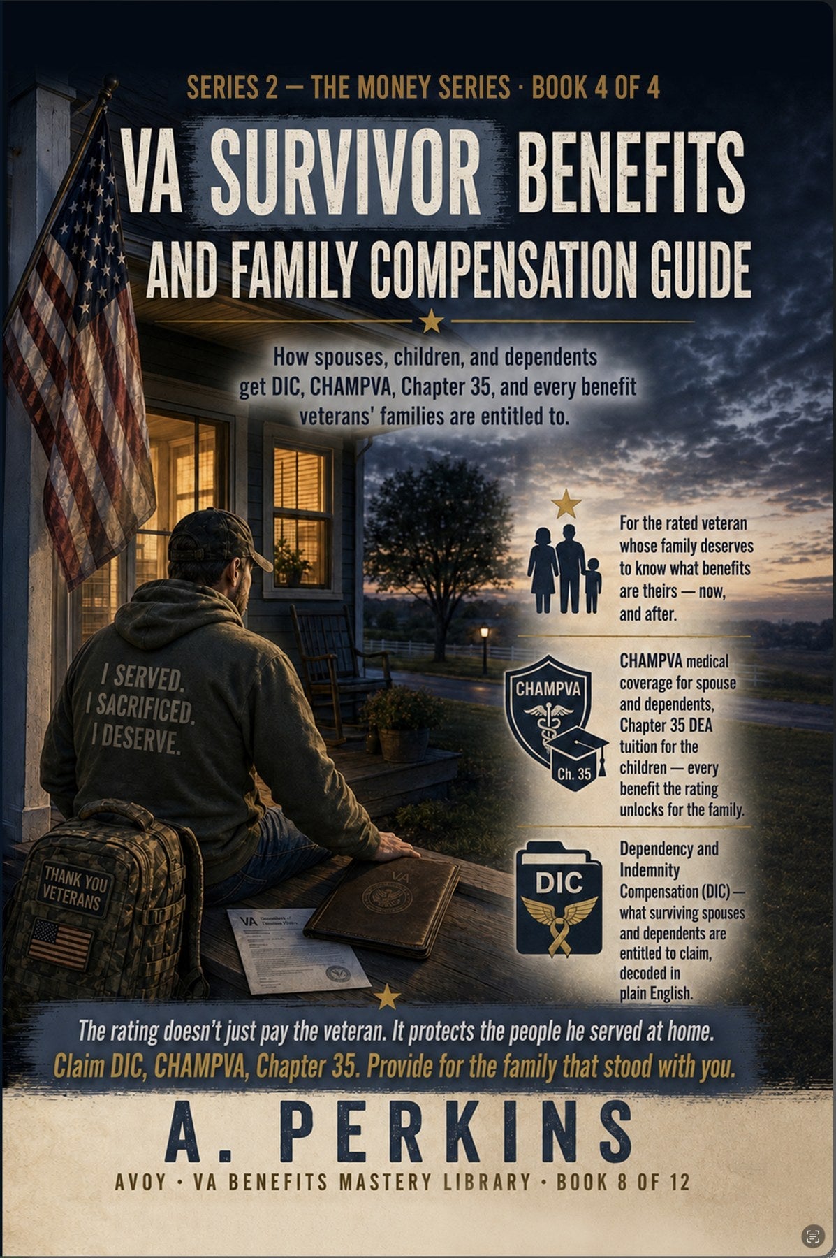 VA Survivor Benefits & Family Compensation Guide book cover