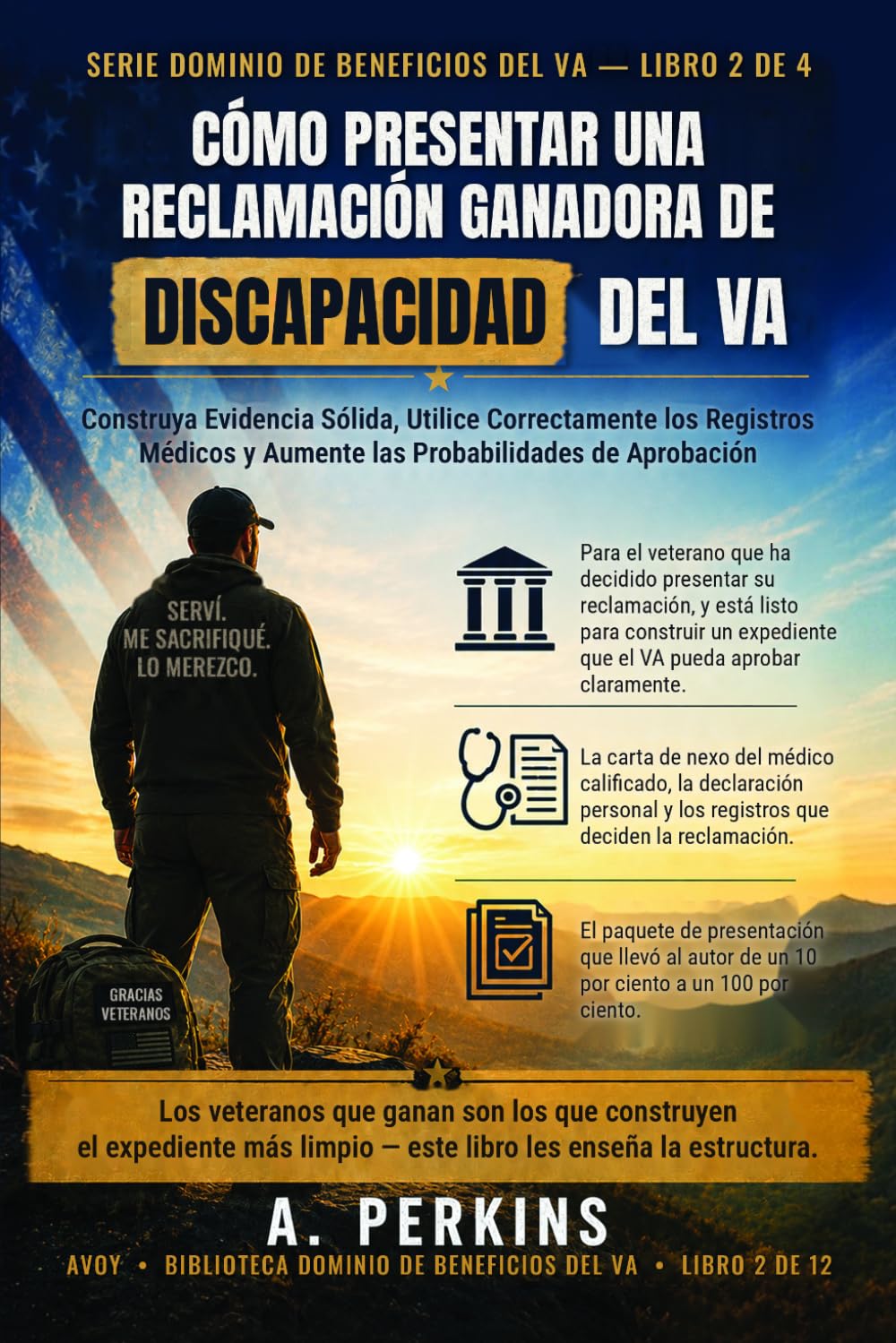 Portada: Cómo presentar una reclamación ganadora de discapacidad del VA
