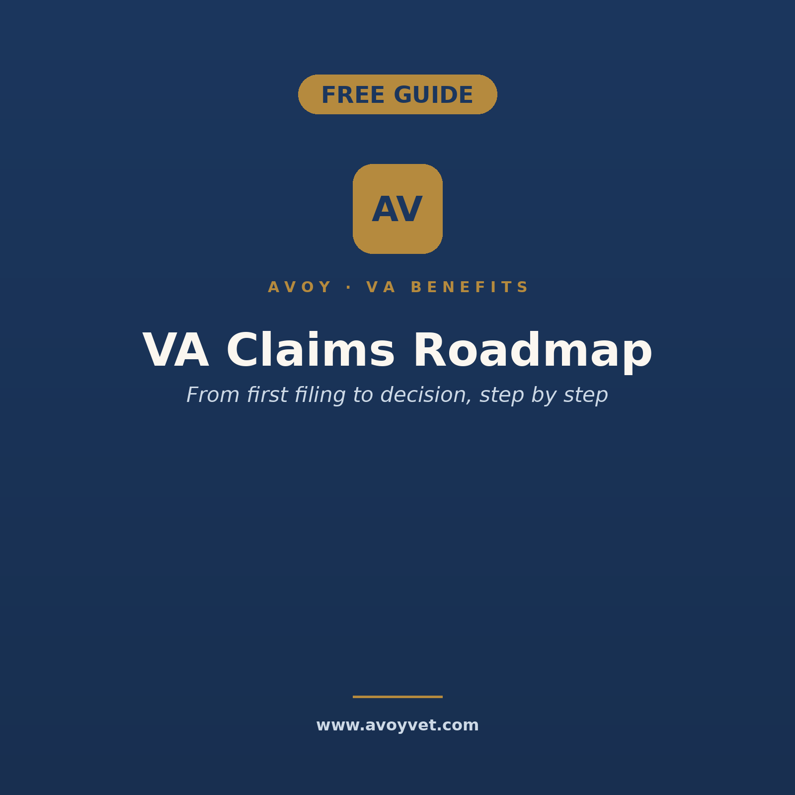 Free VA Claims Roadmap