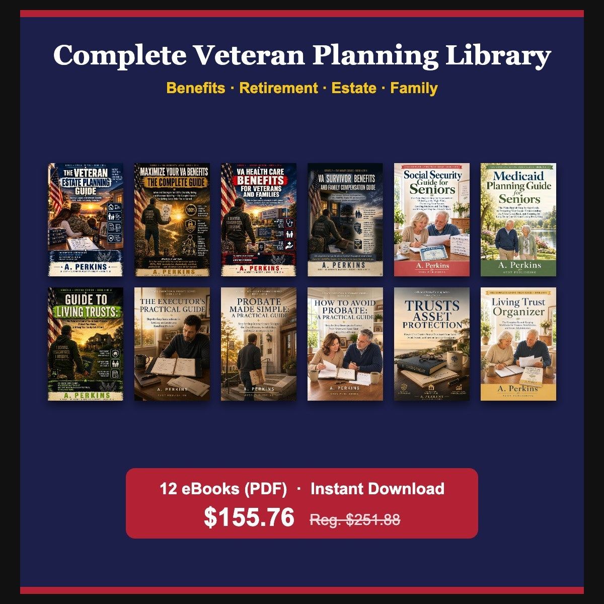 Complete Veteran Planning Library - 12 eBooks