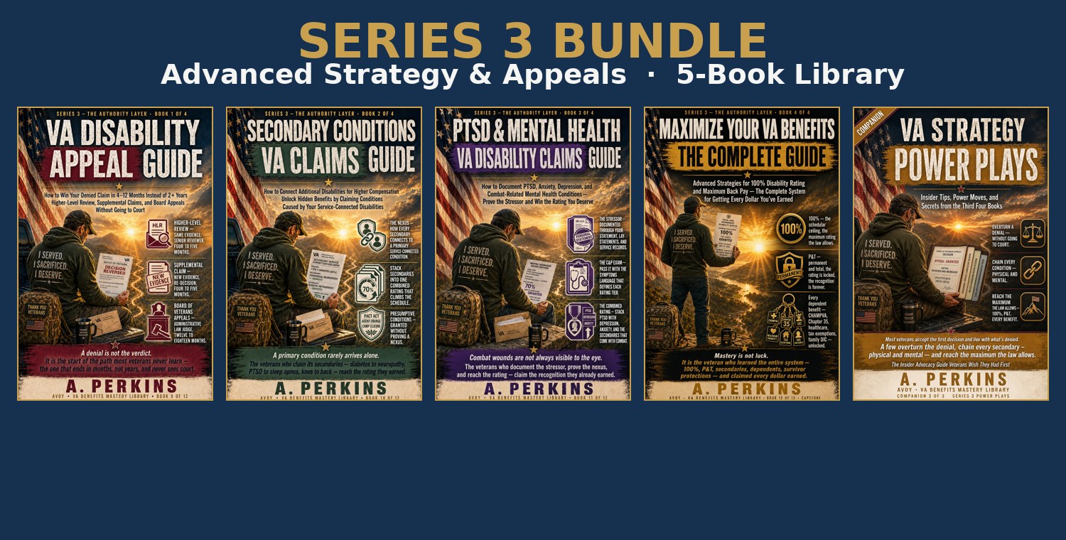 Series 3 Bundle — Advanced Strategy & Appeals (5 Books) cover