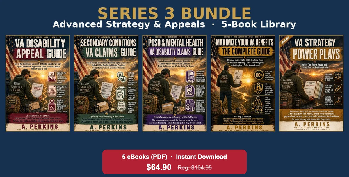 Series 3 Bundle — Advanced Strategy & Appeals (5 Books)