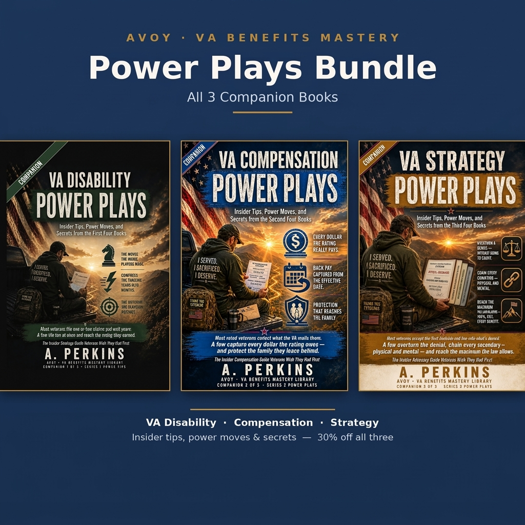 Power Plays Bundle — all three companion volumes, 30% off