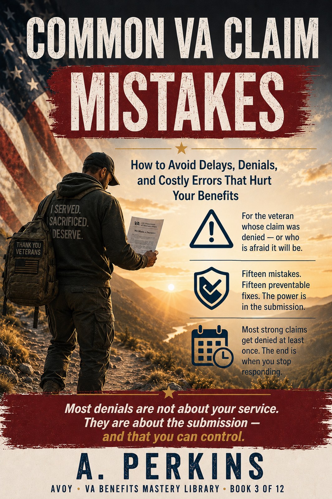 Common VA Claim Mistakes — front cover