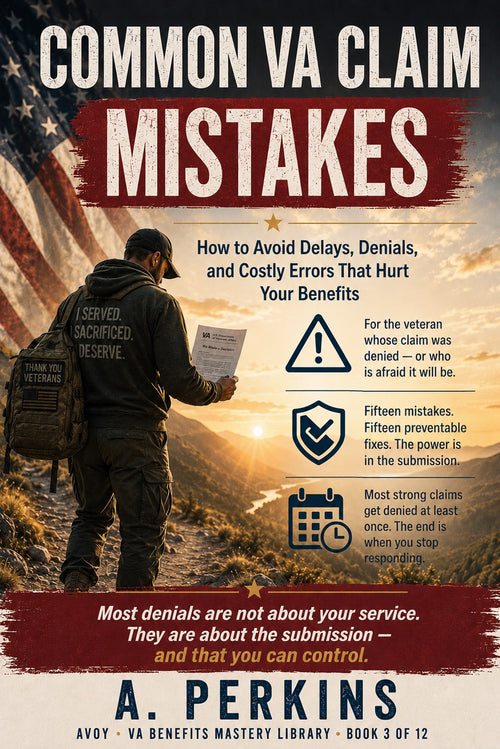 Common VA Claim Mistakes — front cover