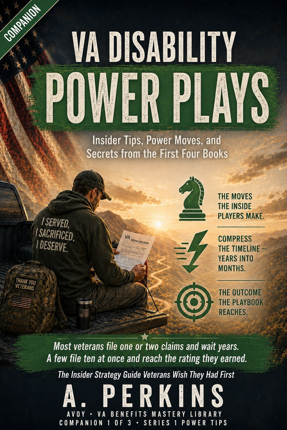 VA Disability Power Plays — front cover