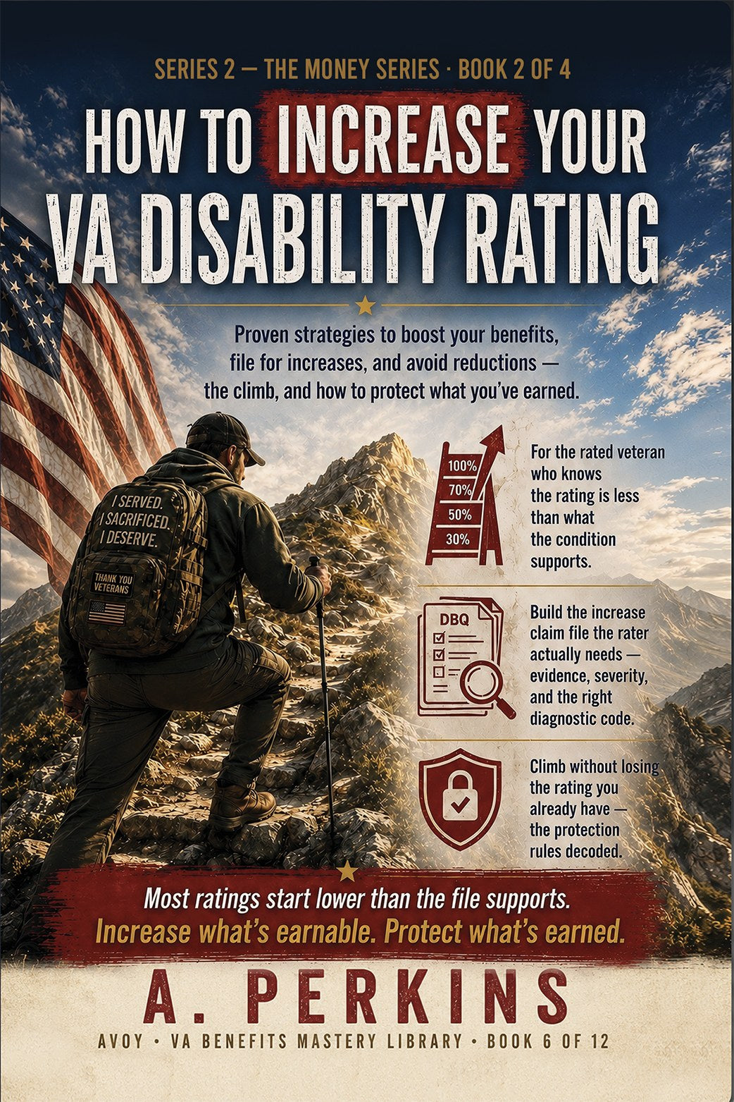 How to Increase Your VA Disability Rating — front cover